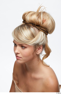 Groom references Lenny  004 hairstyle high ballet bun long…